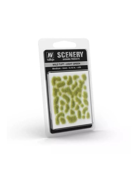 Vegetatie sintetica - Light Green 4mm - Vallejo SC407