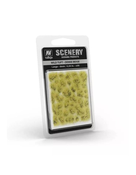 Vegetatie sintetica - Dense Beige 6mm - Vallejo SC412