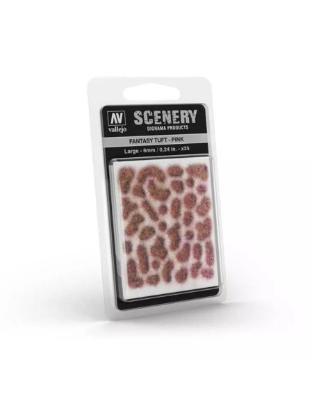 Vegetatie sintetica Fantasy - Pink 6mm - Vallejo SC433