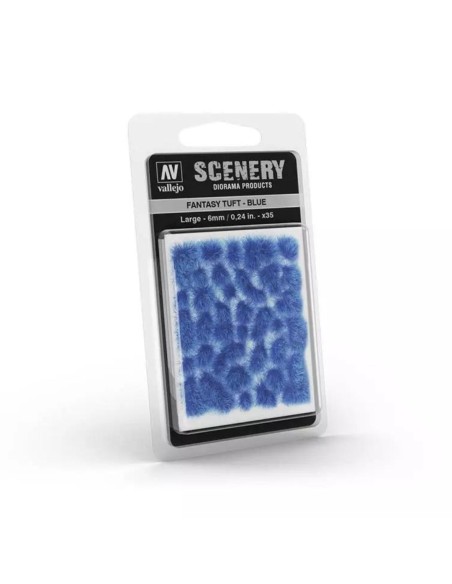 Vegetatie sintetica Fantasy - Blue 6mm - Vallejo SC434