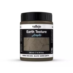 Earth textures Vallejo 200ml - Dark Earth