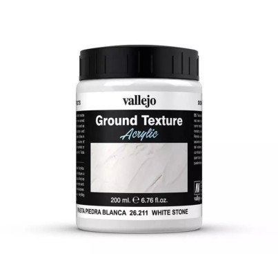 Ground textures Vallejo 200ml - White Stone