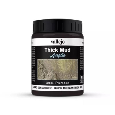Thick Mud textures Vallejo 200ml - Russian Mud
