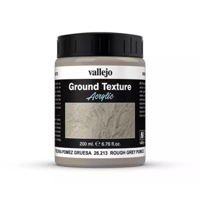 Ground textures Vallejo 200ml - Rough Grey Pumice