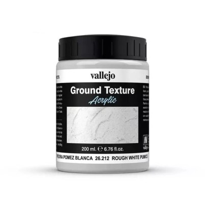 Ground textures Vallejo 200ml - Rough White Pumice