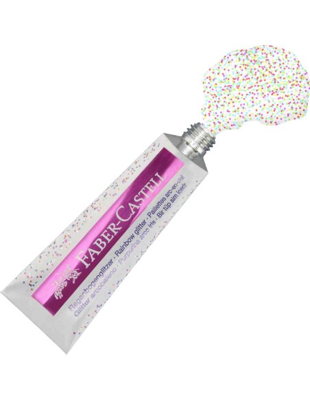 Set lipici Rainbow glitter 2x12ml Faber Castell