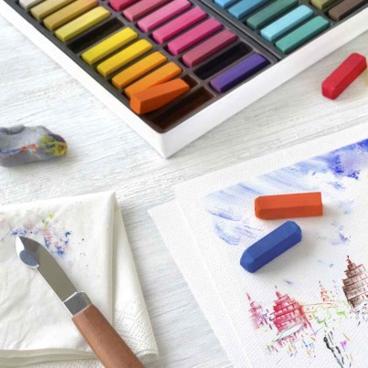 Set 24 Mini Soft Pastels Faber-Castell