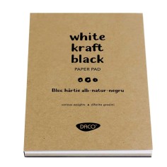 BLOC ALB-NATUR-NEGRU A5 60 FILE DACO BD503