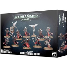 Warhammer 40K, Adepta Sororitas, Battle Sisters Squad