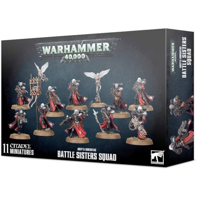 Warhammer 40K, Adepta Sororitas, Battle Sisters Squad