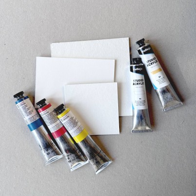 Cartonul de pictură grunduit Mustash – 3mm