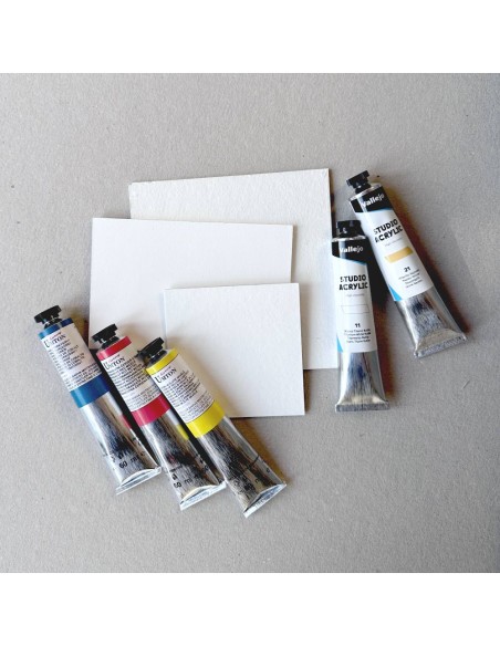 Cartonul de pictură grunduit Mustash – 3mm