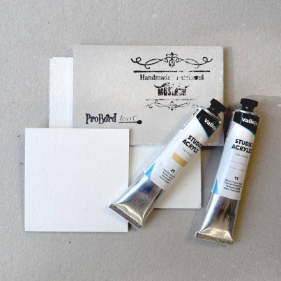 Cartonul de pictură grunduit Mustash – 3mm