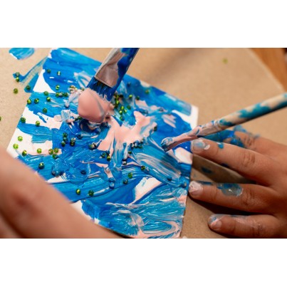 Carton pictură grunduit Mustash StartBord 2mm