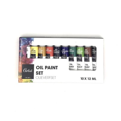 Set culori de ulei Artist, 10x12 ml