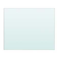 Blat sticlă dreptunghiulara pentru pictat 10x12 cm