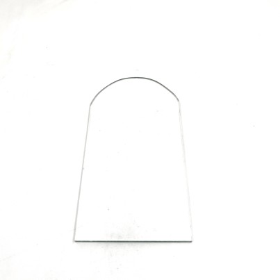 Sticla arcuita pentru pictura 12x20 cm