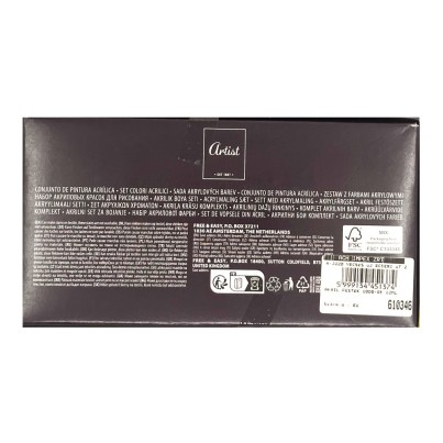 Set culori acril 10x12ml