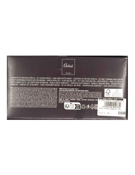Set culori acril 10x12ml