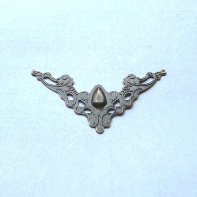 Element colt metal 3,9x3,9 cm 366944