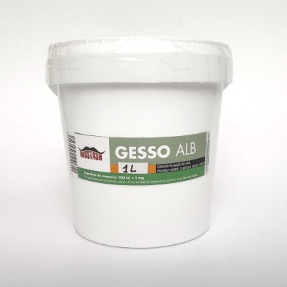 Gesso grund PVA  Mustash 1L