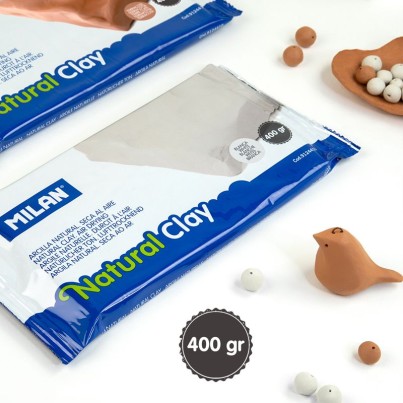 Milan pastă ceramică albă, uscare la aer – 400 g