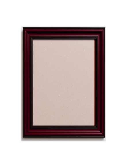 Ramă lemn Mahon A38 – Ramă foto, pictură și grafică premium din lemn masiv, 30x40 cm