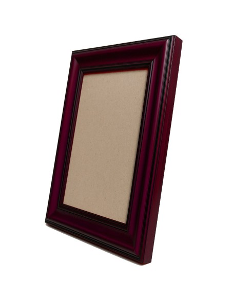 Ramă lemn Mahon A38 – Ramă foto, pictură și grafică premium din lemn masiv, 30x40 cm