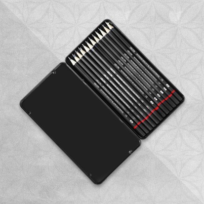 Marco Raffine Graphite Pencils - Set of 12