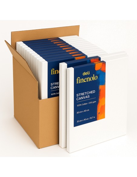 Pingo Canvas Set of 40 - 20x20cm 380gsm