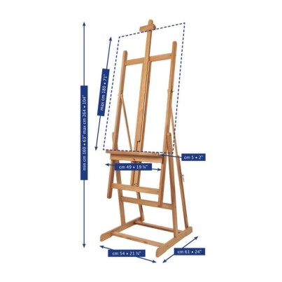 Studio Easel with Storage Drawer
