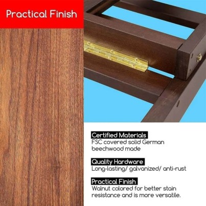 Șevalet de atelier Meeden DW01 – fag masiv,...