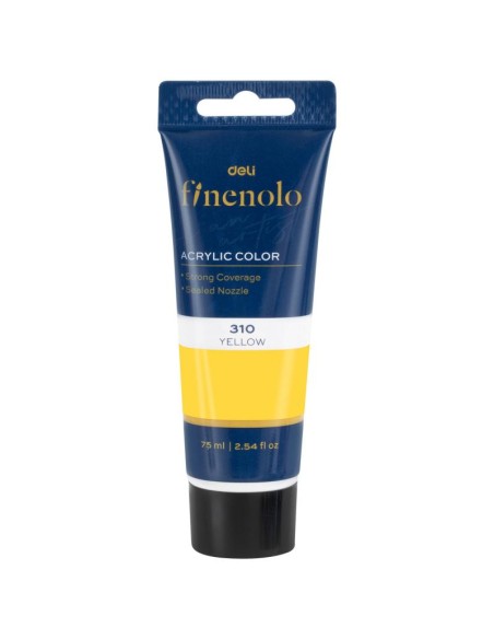Culoare acrilică Deli FineNolo 75 ml – pigment intens, pentru pictură pe diverse suprafețe