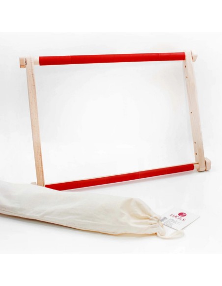 Gherghef dreptunghiular 30×40 cm cu clipsuri