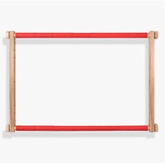 Gherghef dreptunghiular 30×40 cm cu clipsuri