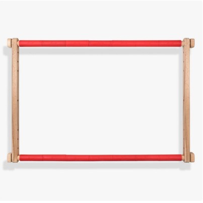 Gherghef dreptunghiular 30×40 cm cu clipsuri