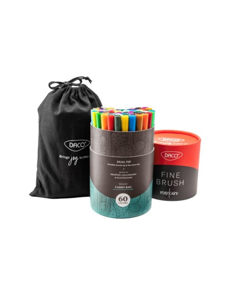 Pix liner 60 culori Fine Brush DACO