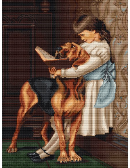 Set Goblen G429 – Ora Educativă, 20×28 cm, 39 culori Anchor