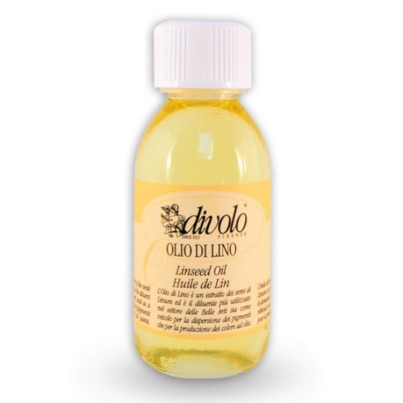 Ulei de in pentru pictură Divolo