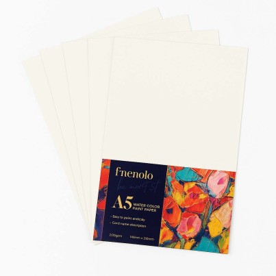 hartie acuarela set 16 a5 300g