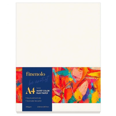 hartie acuarela 300g a4 set 16coli