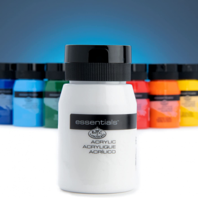 Pachet pictură acrilică Atelier cu șevalet