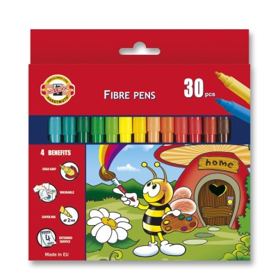 Set 30 culori carioca Dino