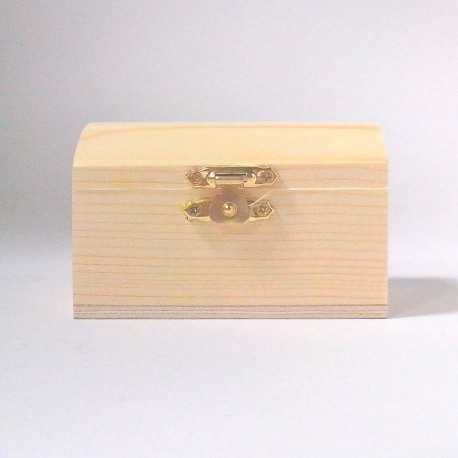 Cutie mica din lemn - Obiect decorabil din lemn