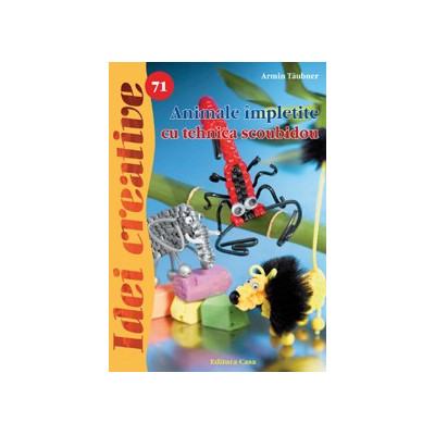 Idei Creative - Animale impletite cu tehnica scoubidou -...