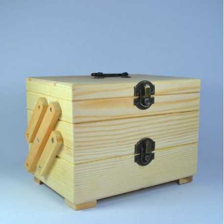 Cutie lemn "Trusa pentru cusut" cod.5143