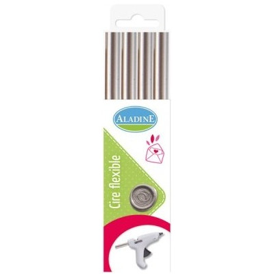 Aladine Flexible Wax Sticks - Silver