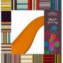 Hartie quilling Mustash 3mm Galben Inchis