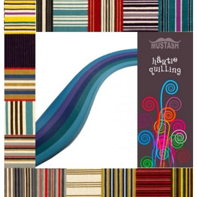 Hartie quilling Mustash 5mm Set 17 2