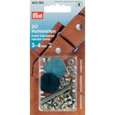 Set 20 riveti tubulari - 403150